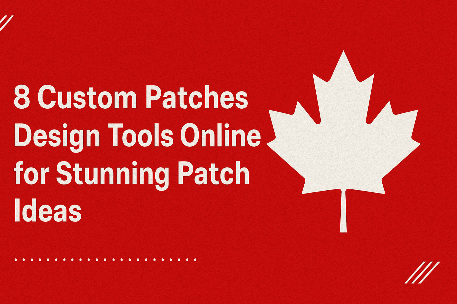 8 Custom Patches Design Tools Online for Stunning Patch Ideas