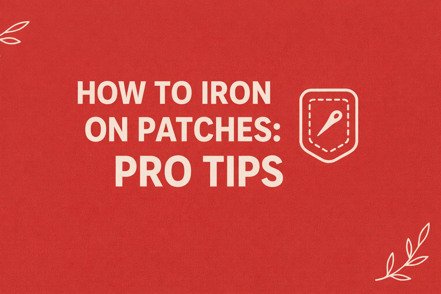 how-to-iron-on-patches-pro-tips