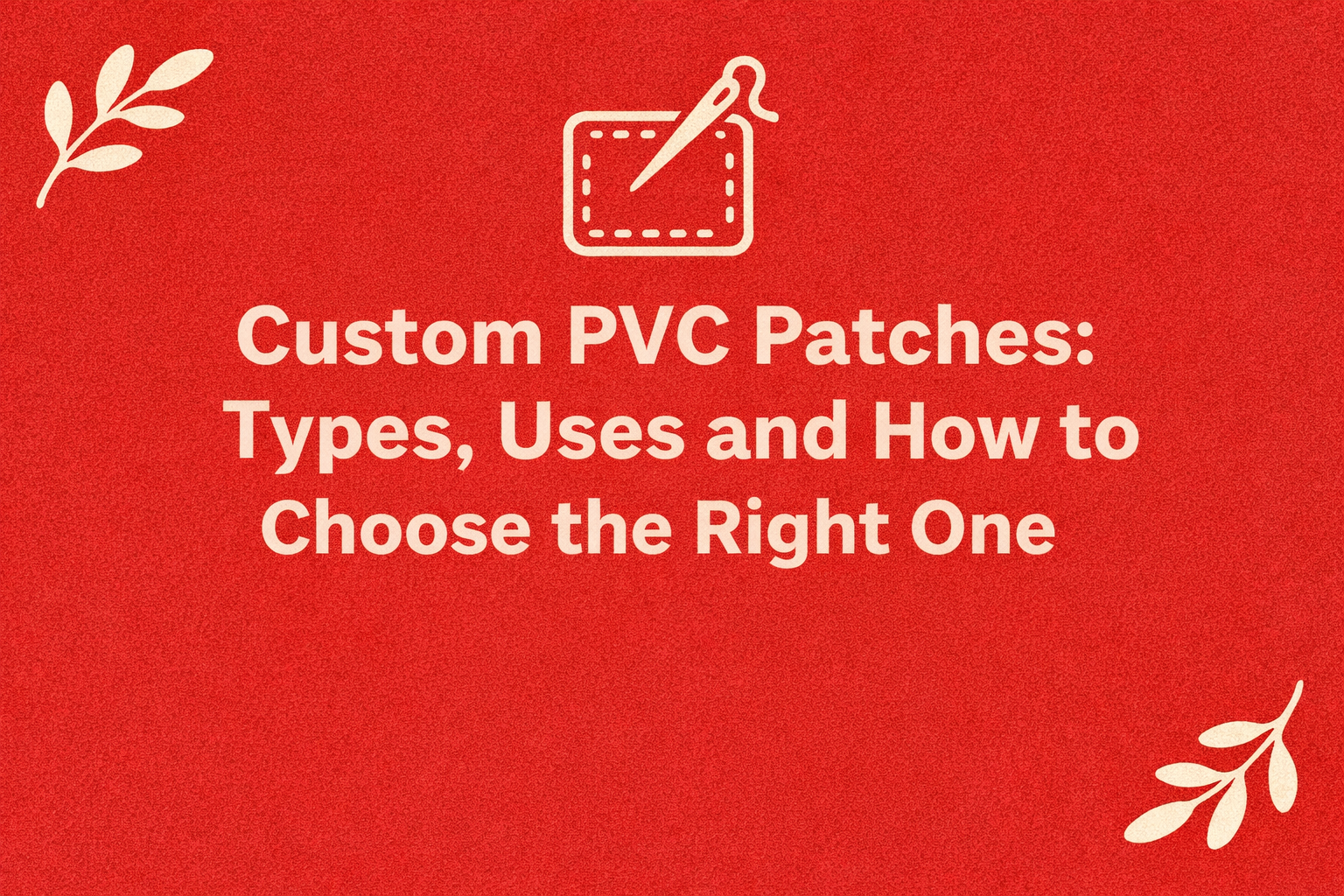 Types of PVC Patches
