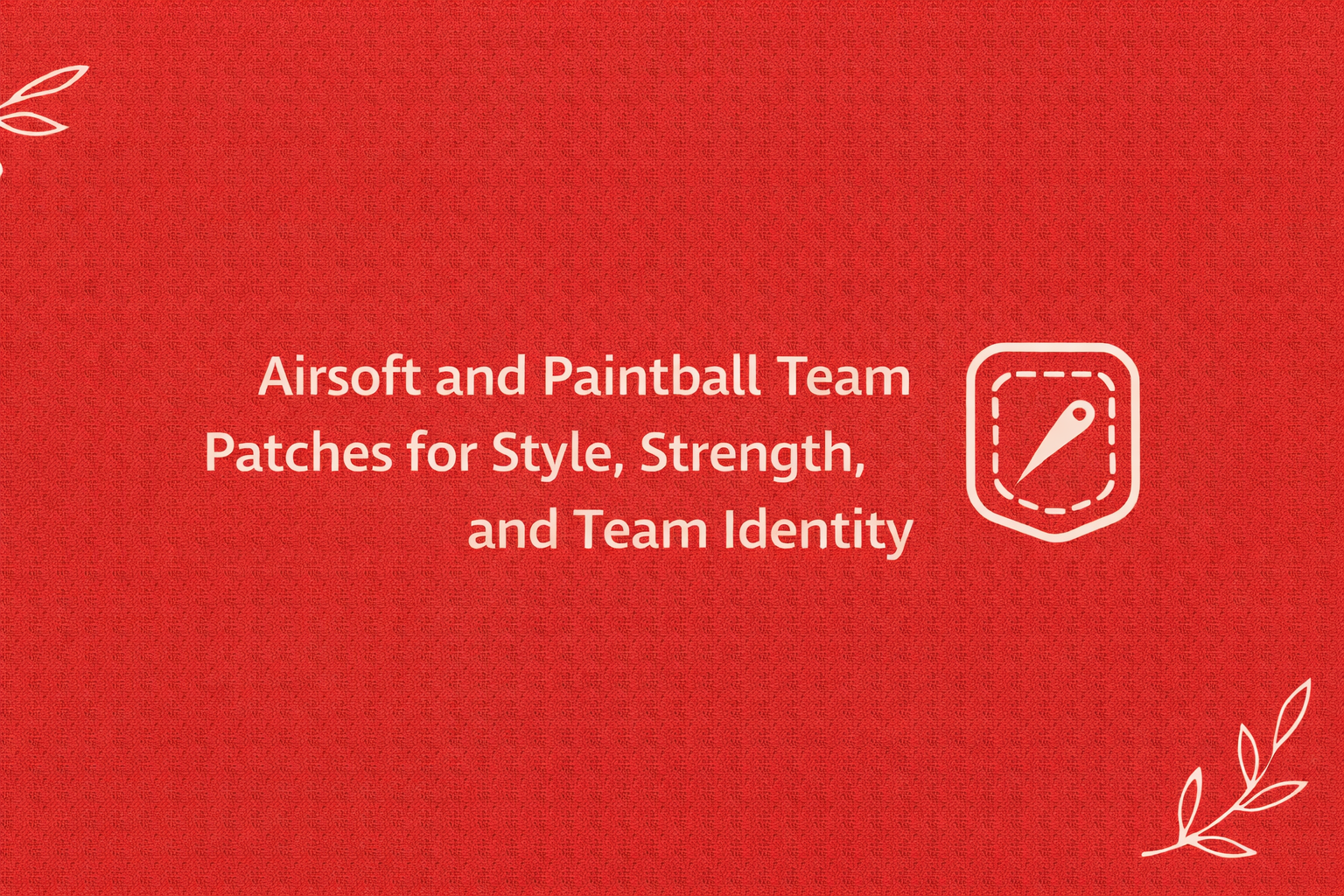 custom airsoft and paintball team patches