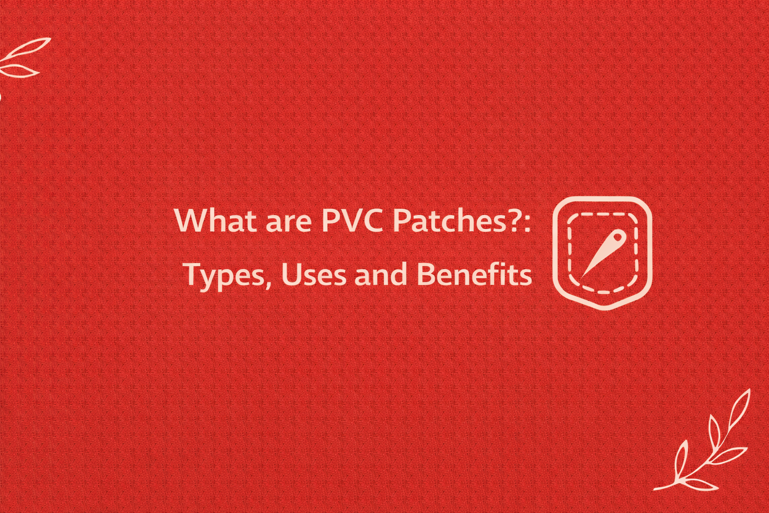 custom PVC patches for tactical and branding use