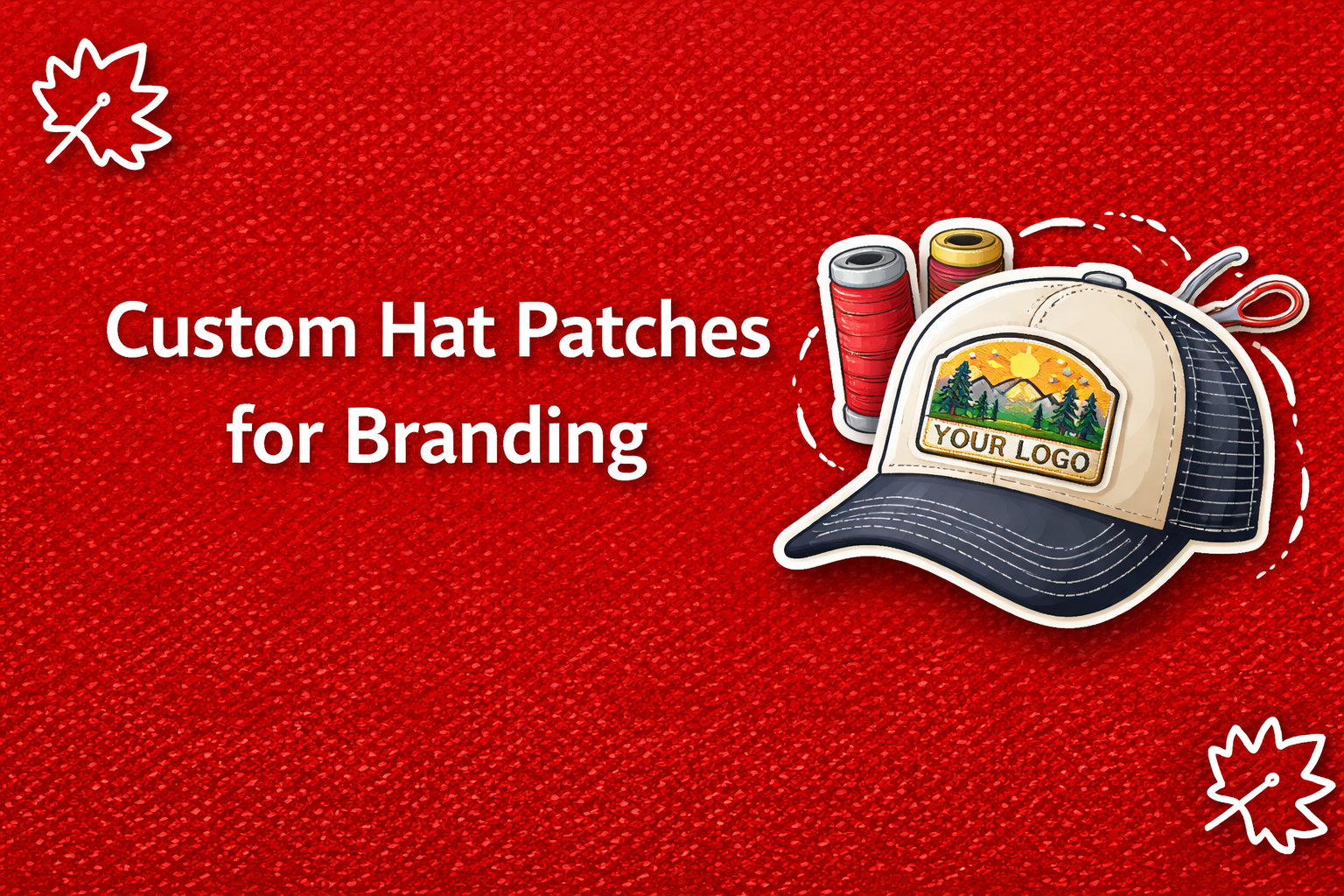 Custom Hat Patches for Branding