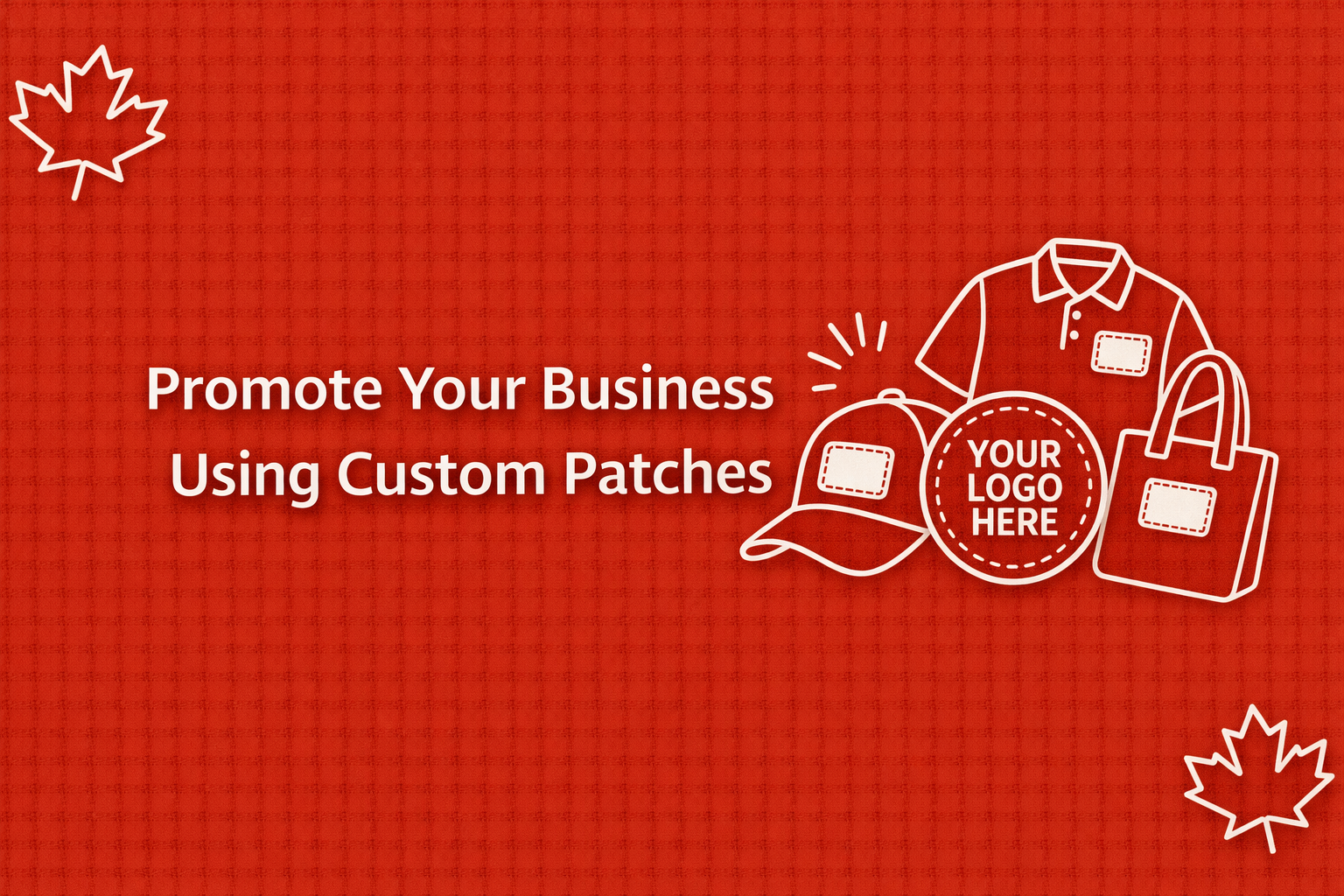 custom patches for business branding and marketing