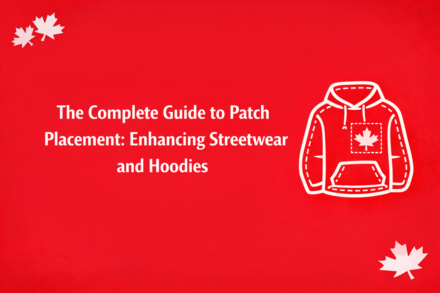 patch placement ideas on hoodies streetwear front back sleeve