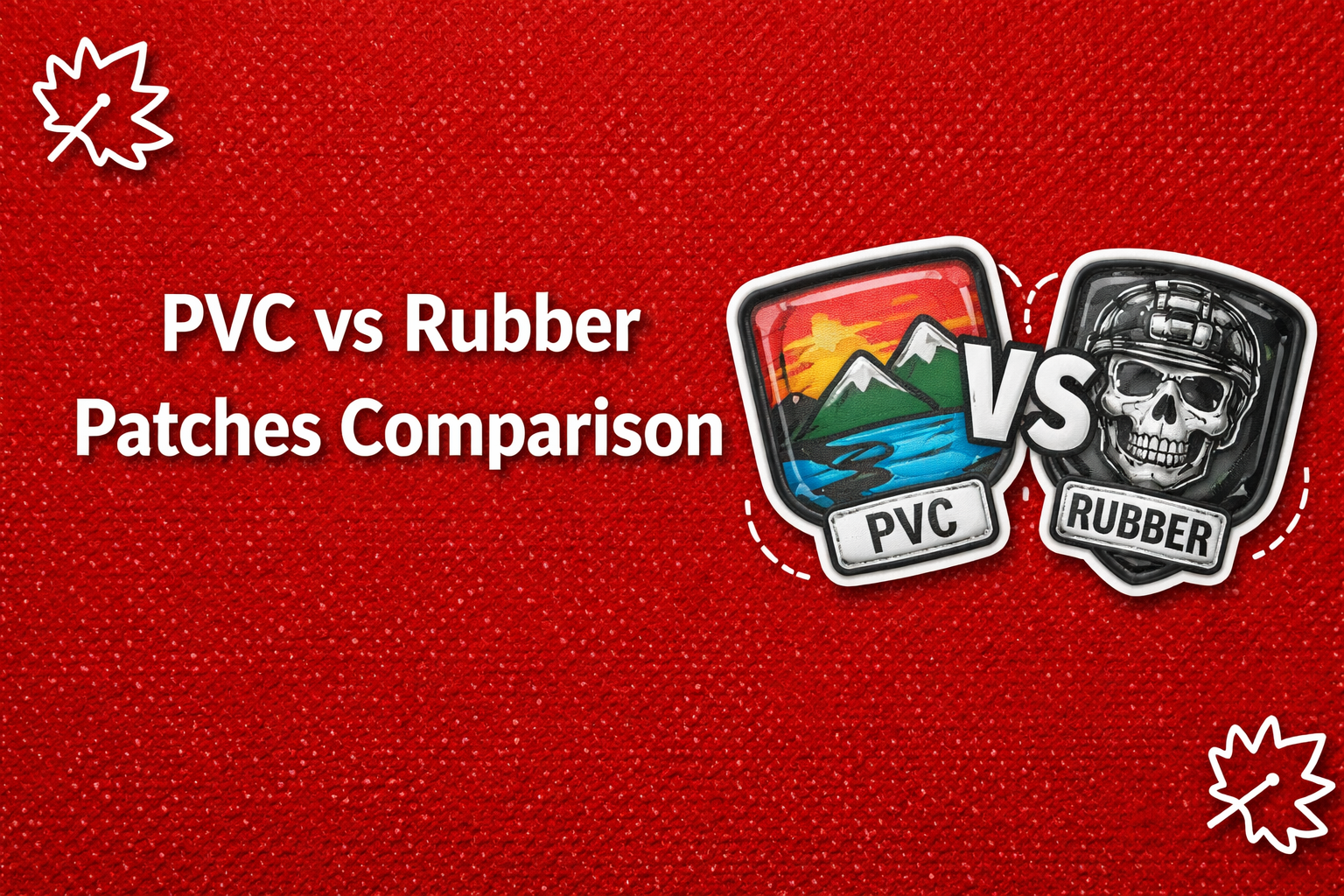 PVC vs Rubber Patches