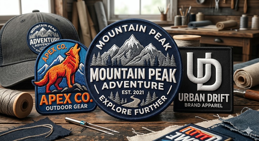 3D Puff Embroidery Patches