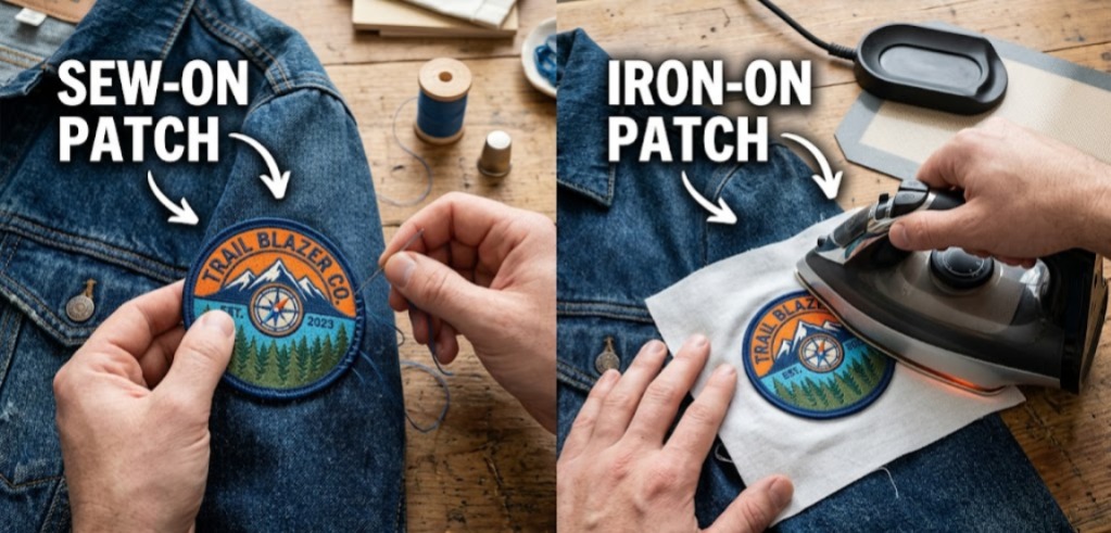 Sew-On vs. Iron-On Patches
