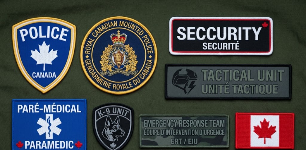 Custom Patches for Canadian Police